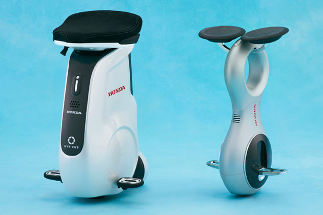 Honda Motor Company unveiled its new UNI-CUB personal mobility device