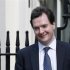 Britain's Chancellor of the Exchequer Osborne leaves Downing Street in London