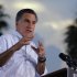 Republican presidential nominee Romney speaks at a campaign rally in St. Petersburg