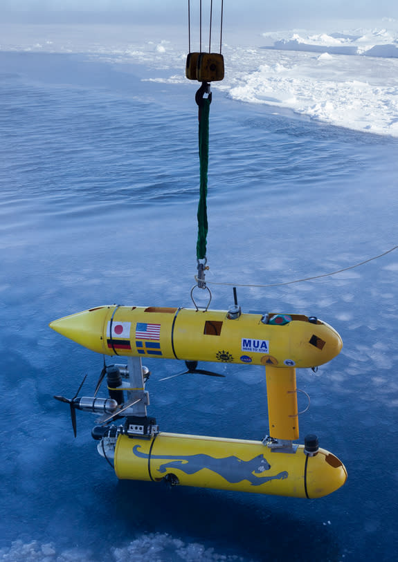 Robot Sub Finds Surprisingly Thick Antarctic Sea Ice