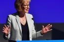 British Conservative Party leadership candidate Andrea Leadsom speaks on July 7, 2016