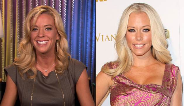 Kate Gosselin and Kendra Wilkinson
 -- Getty ImagesAccess Hollywood