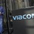 In this Aug. 13, 2011 photo, a man leaves Viacom headquarters, in New York.  Viacom Inc. reported Thursday, Nov. 10, 2011, strong double-digit growth for the fiscal 2011 fourth quarter and full year ended September 30, 2011, driven by solid performances in its Media Networks and Filmed Entertainment segments. (AP Photo/Mark Lennihan)