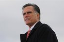 U.S. Republican presidential nominee Mitt Romney delivers a speech on the U.S. economy and health care in Ames, Iowa