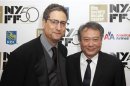 Rothman and Lee attend the opening night gala presentation of film "Life Of Pi" at the 50th New York Film Festival