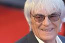 Bernie Ecclestone arrives at the world premiere of Rush at a cinema in Leicester Square, central London