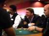 In this photo taken Saturday, Jan. 19, 2013, Mark Peters of Santa Clara University plays poker during the MBA Poker Championship and Recruitment Weekend at Planet Hollywood in Las Vegas. (AP Photo/Las Vegas Sun, Leila Navidi)