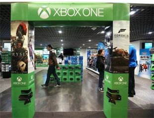 Xbox One全球銷量正式突破200萬台。(圖：法新社)