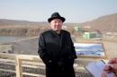 North Korean leader Kim Jong Un visits the Paektusan Hero Youth Power Station No. 3 in this undated photo released by North Korea's Korean Central News Agency