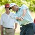 American Ryan Palmer fired a bogey-free six-under par 64 to seize a one-shot lead at the Byron Nelson Championship