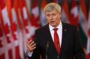 Prime Minister Stephen Harper blasted would-be Canadian jihadists, saying there is "no legitimate reason" in a liberal democracy to join any extremist group