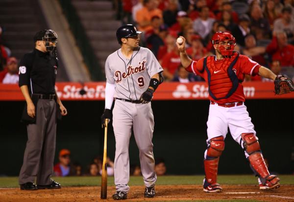 Rough long night for Tigers in loss to L.A. Angels, 12-2 Detroit-tigers-v-los-angeles-20150529-043109-546