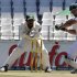 South Africa'S AB de Villiers plays a shot during the third day of the first test cricket match against Pakistan in Johannesburg