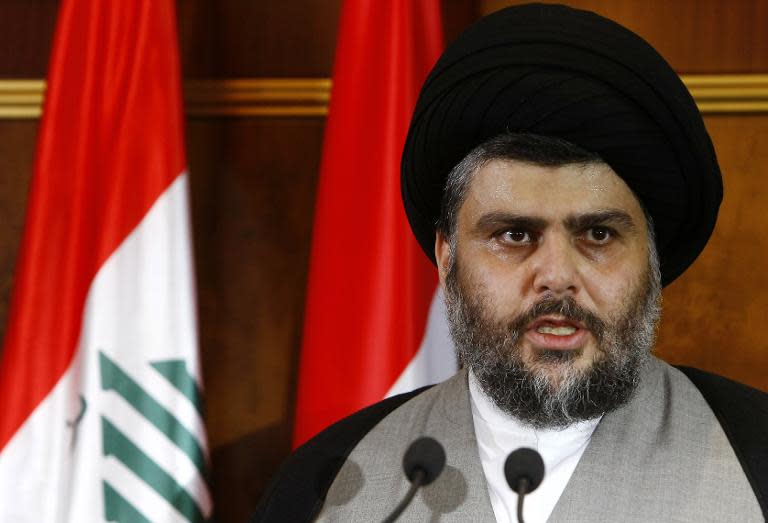 Powerful Iraqi Shiite cleric Sadr quits politics