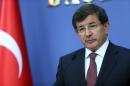 Turkish Prime Minister Ahmet Davutoglu announces his new government in Ankara August 29, 2014