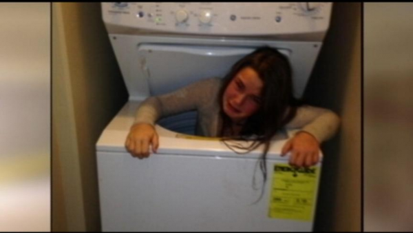 Girl Gets Trapped In Washing Machine Rescued By Firefighters Watch