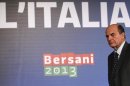Il leader del Pd Pier Luigi Bersani