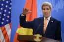 Secretary of State John Kerry says Vietnam has made "positive steps" on human rights issues but more needs to be done