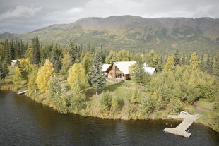 Winterlake Lodge's 15 acres are so deep in Alaska's backcountry that no roads or waterways reach it. 