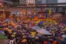 Umbrella rally marks one month of Hong Kong protests