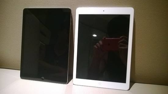 轻飘飘iPad+air+香港银+太空灰双开箱文-+Yah