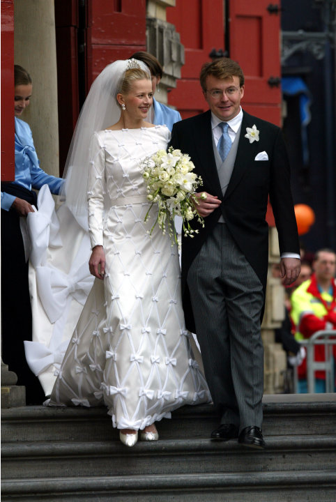 Pangeran Johan Friso dari Belanda dan istrinya Mabel Wisse Smit.