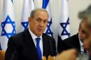 Israeli Prime Minister Benjamin Netanyahu is pictured November 10, 2013