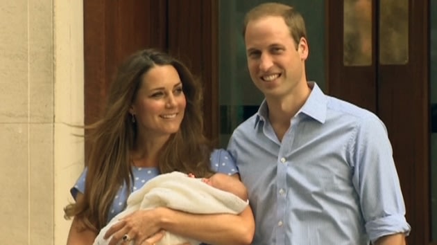 First Glimpse Of Royal Baby