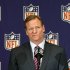 NFL football commissioner Roger Goodell takes questions during a news conference at the Arizona Biltmore, Monday, March 18, 2013, in Phoenix. (AP Photo/Matt York)