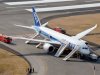 File photo of ANA Boeing 787 Dreamliner after making an emergency landing at Takamatsu airport in western Japan