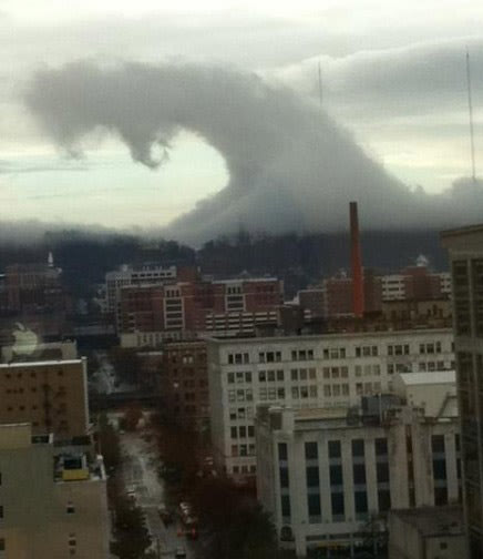 Tsunami clouds