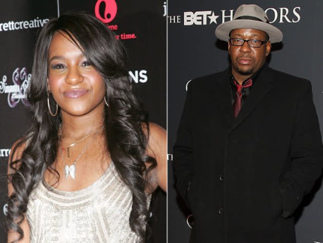 Bobbi Kristina and Bobby Brown -- Getty Images