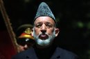 Hamid Karzai said the talks will include 