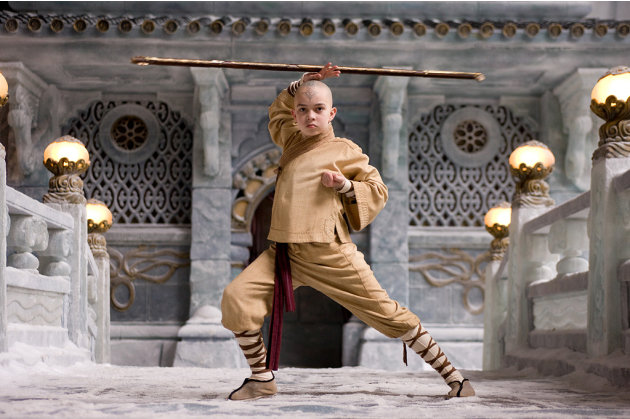 The Last Airbender Paramount Pictures Production Photos 2009 Noah Ringer