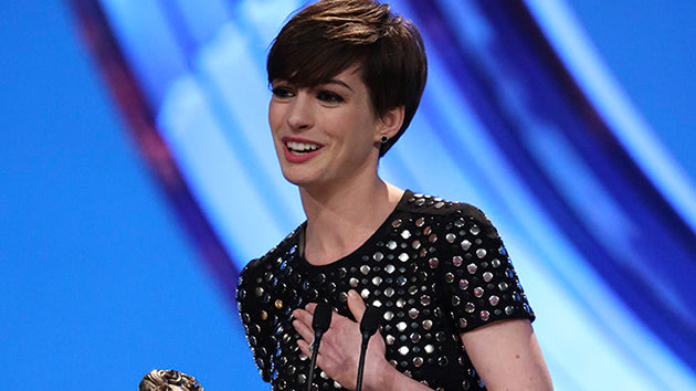 Anne Hathaway Thank You Speech Oscars 2013