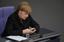 German-US relations were badly strained after fugitive US intelligence contractor Edward Snowden in 2013 revealed widespread US foreign surveillance, including tapping Angela Merkel's mobile phone