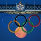 Moon as Olympic ring