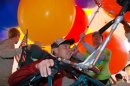 Lawn chair balloonist says flying days are done