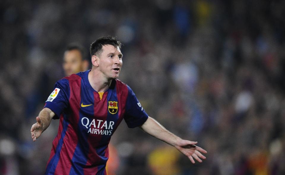 Messi breaks Spanish league scoring record