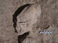 A 300 metros del pueblo de Onavas, en el estado de Sonora, norte de México. Arqueólogos descubrieron un sitio con 25 entierros humanos, 13 de los cuales tienen deformación del cráneo, y cinco mutilación dentaria. INAH/solo uso editorial, prohibida su venta.