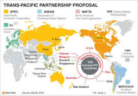歐巴馬：2012年達成TPP.