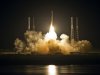 The SpaceX Falcon 9 test rocket lifts off from Space Launch Complex 40 at the Cape Canaveral Air Force Station in Cape Canaveral