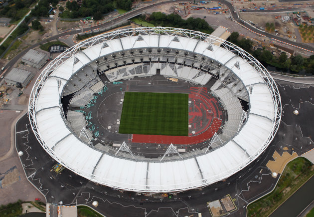 Aerial Views Of The London 2012 Olympic Venues