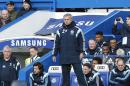 Chelsea's manager Jose Mourinho watches his team playing against Burnley during an English Premier League soccer match at the Stamford Bridge ground in London, Saturday, Feb. 21, 2015. The match ended in a 1-1 draw. (AP Photo/Lefteris Pitarakis)