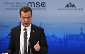 Dmitry Medvedev speaks at the Munich Security Conference &hellip;