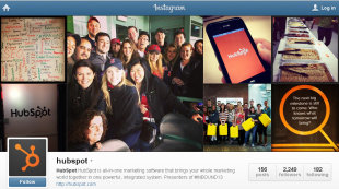 Pinterest Versus Instagram: Which One is Better? image HubSpot on instagram