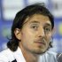 Italy's soccer player Montolivo answers to reporter's question during a news conference at Euro 2012 in Krakow