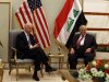 U.S. Vice President Joe Biden, left, and Iraqi President Jalal Talabani, right, attend a meeting in Baghdad, Iraq, Wednesday, Nov. 30, 2011. Biden said Wednesday that his trip to Baghdad ahead of the U.S. military pullout will mark a new beginning between Iraq and the United States, but already protests in Iraq against his visit are demonstrating the difficulties the relationship will face. (AP Photo/Khalid Mohammed)