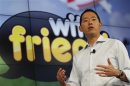 Zynga Chief Mobile Officer David Ko speaks during the Zynga Unleashed event in San Francisco
