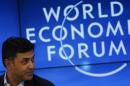 Arora Senior Vice-President and Chief Business Officer of Google attends session at World Economic Forum in Davos